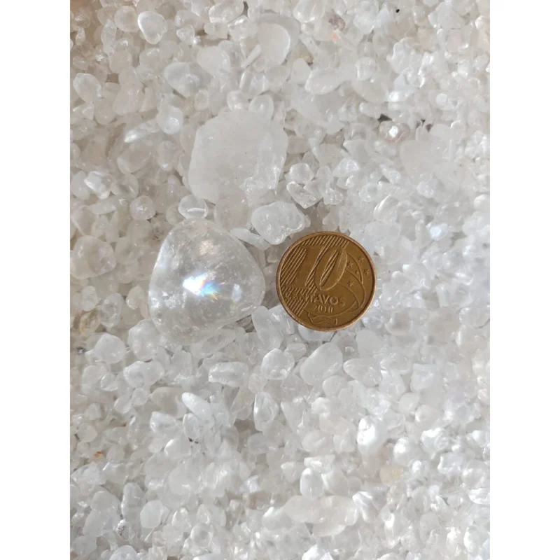 Cascalho de Cristal Transparente Ideal para Aquário Artesanato Orgonite Mandalas - Image 5